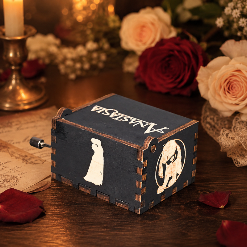 Load image into Gallery viewer, Anastasia "Once Upon a December" Manual Crank Music Box
