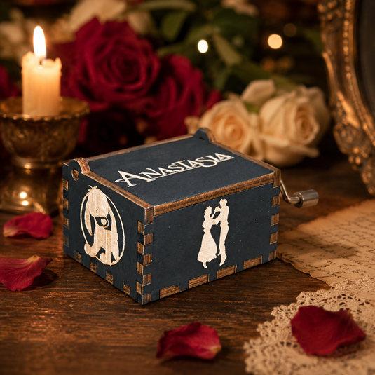 Anastasia "Once Upon a December" Manual Crank Music Box