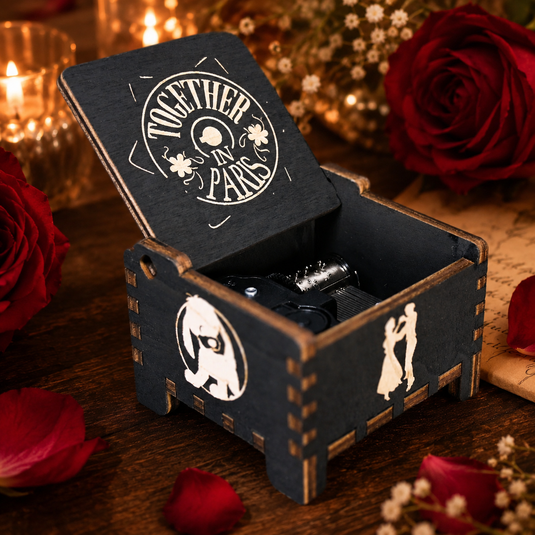 Anastasia Once Upon a December Wind-Up Wooden Music Box