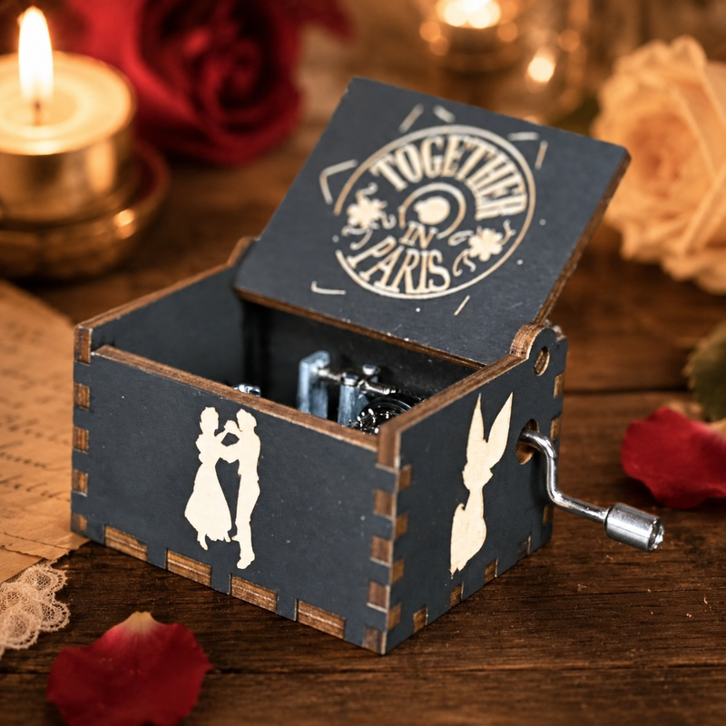 Load image into Gallery viewer, Anastasia "Once Upon a December" Manual Crank Music Box

