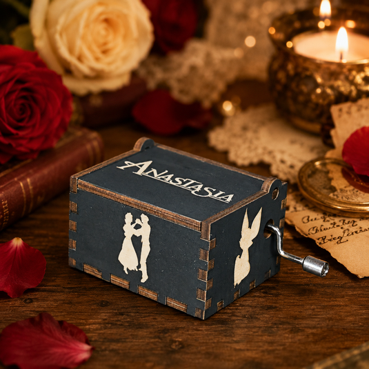 Anastasia "Once Upon a December" Manual Crank Music Box