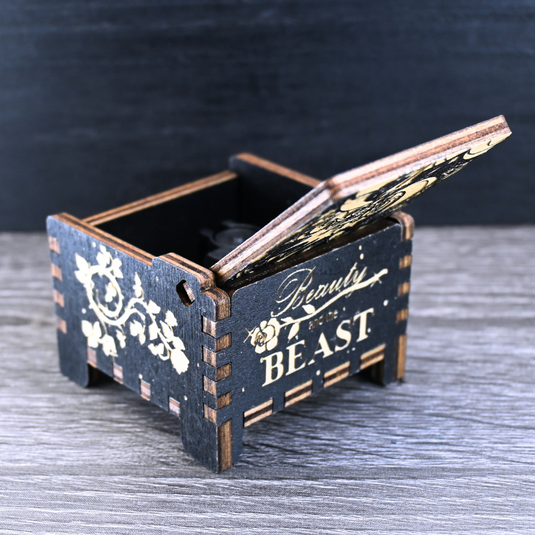 Beauty and the Beast "Tale As Old As Time" Wind-Up Automatic Music Box | "The Enchantress" Theme