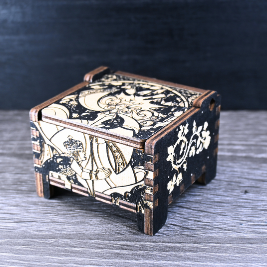 Beauty and the Beast "Tale As Old As Time" Wind-Up Automatic Music Box | "The Enchantress" Theme
