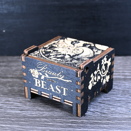 Beauty and the Beast "Tale As Old As Time" Wind-Up Automatic Music Box | "The Enchantress" Theme