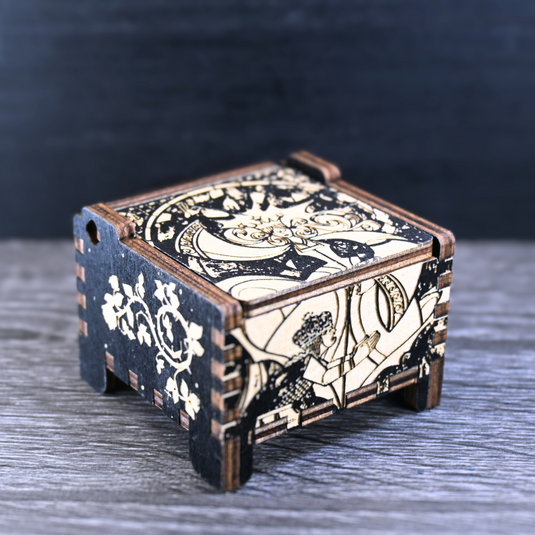 Beauty and the Beast "Tale As Old As Time" Wind-Up Automatic Music Box | "The Enchantress" Theme