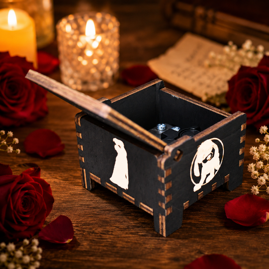 Anastasia Once Upon a December Wind-Up Wooden Music Box
