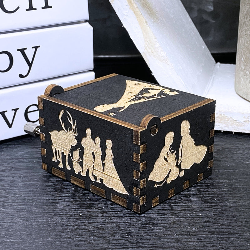 Load image into Gallery viewer, The film&#39;s captivating storyline, combined with the unforgettable song &quot;Let It Go,&quot; never fails to leave a lasting impression on anyone who watches. A delightful music box is available, allowing you to relive the magic wherever you go!
