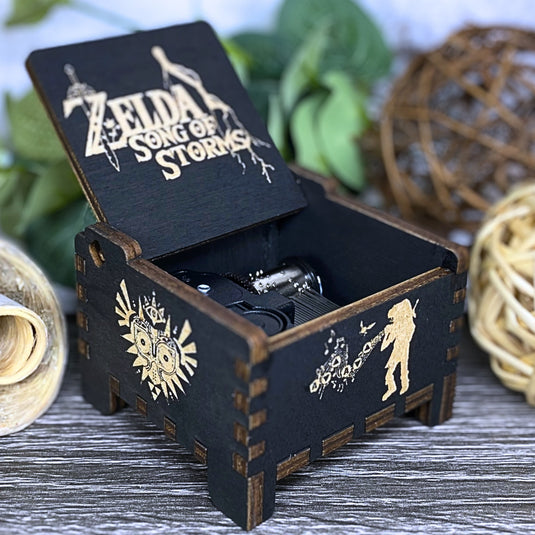Are you looking for a one-of-a-kind gift for someone who adores Zelda? If so, you must check out the wooden music boxes at MarketPlacefad. These boxes are not just a source of melodious tunes but a work of art, handcrafted with attention to detail.