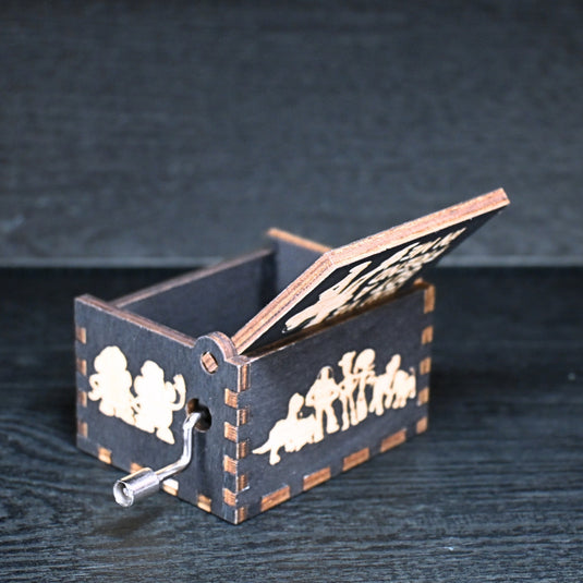 Toy Story Music Box Manual Crank Wood Custom Engraving Handmade Unique Keepsake Gift Wrapping Birthday You've Got a FRIEND in Me Music Box