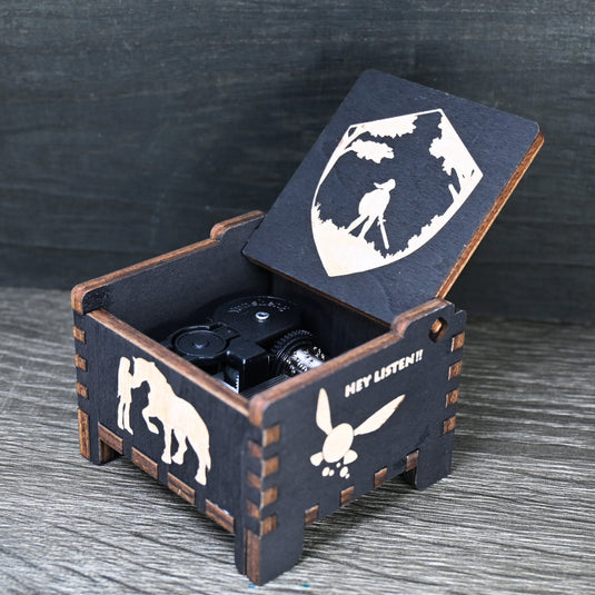Are you looking for a one-of-a-kind gift for someone who adores Zelda? If so, you must check out the wooden music boxes at MarketPlacefad. These boxes are not just a source of melodious tunes but a work of art, handcrafted with attention to detail.