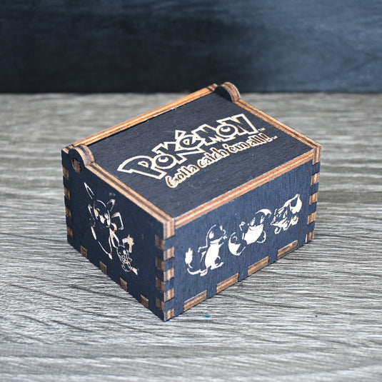 Pokemon "Gotta Catch 'Em All" Theme Song Manual Crank Music Box MarketPlaceFad Pokemon "Gotta Catch 'Em All" Theme Song Manual Crank Music Box MarketPlaceFad