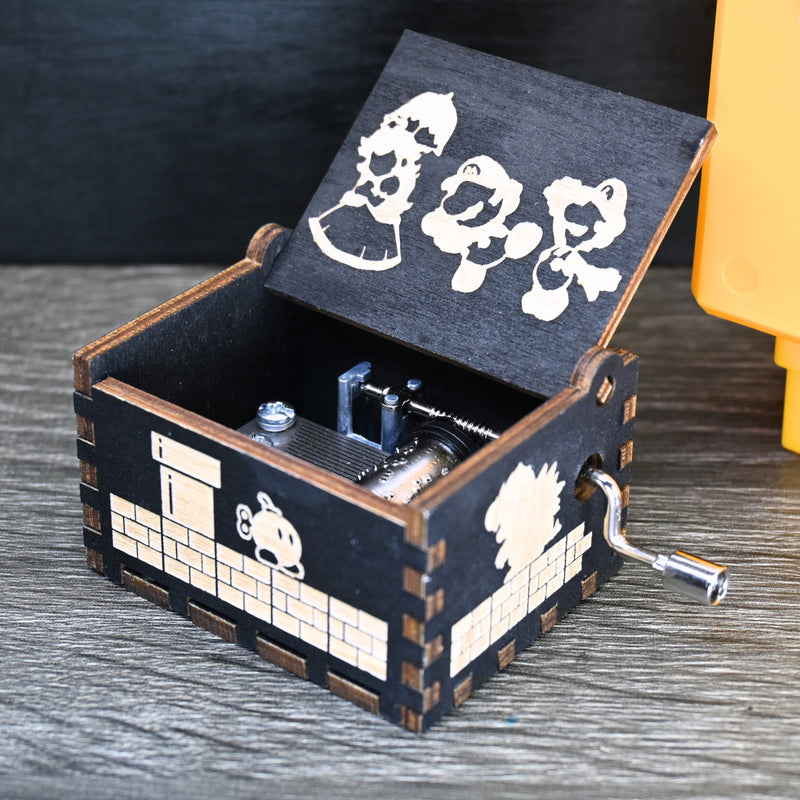 Load image into Gallery viewer, Enter the enchanting world of Mario with your very own music box! Embark on a thrilling adventure filled with excitement and challenges. Explore landscapes, overcome obstacles, and discover hidden treasures as you journey through this magical realm.
