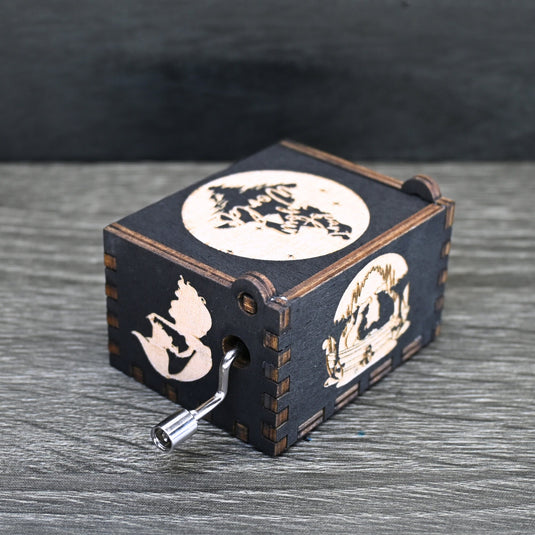 Part of Your World Music Box | Little Mermaid Music Box | Handmade Wood Manual Crank | Custom Birthday Wedding Anniversary Mother's Day Gift