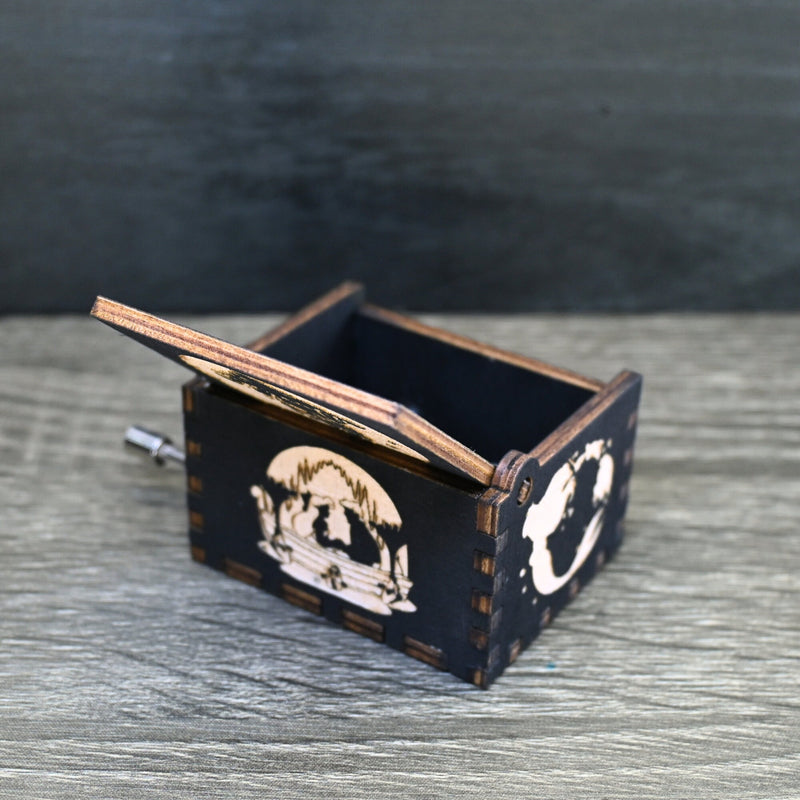 Load image into Gallery viewer, Part of Your World Music Box | Little Mermaid Music Box | Handmade Wood Manual Crank | Custom Birthday Wedding Anniversary Mother&#39;s Day Gift
