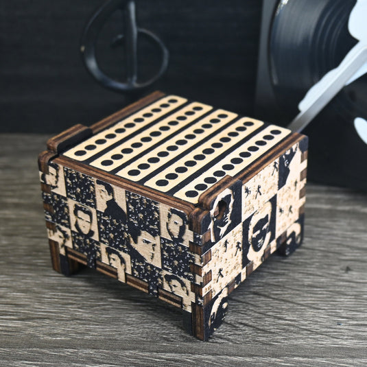 Love Me Tender Music Box Elvis Music Box | Elvis Presley Handmade Wooden Automatic Wind-Up | Wedding Vows Engagement Gift