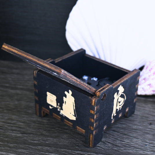 The Little Mermaid Music Box | Part of Your World Handmade Wooden Automatic Wind-Up Auto Engraved Custom | Birthday Wedding Anniversary
