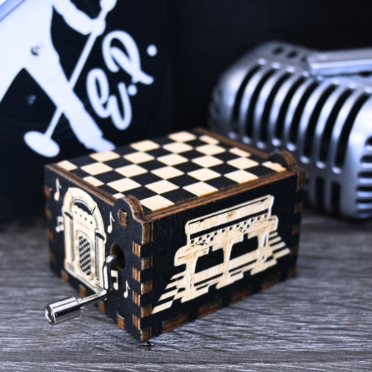 Heartbreak Hotel Music Box Elvis Music Box Manual Crank Customizable Elvis Presley Gift Birthday Anniversary Wedding Bridal Shower Gift Idea