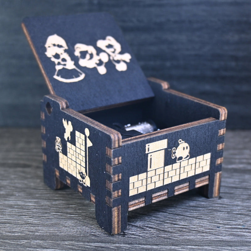 Load and play video in Gallery viewer, Handmade Wooden Musical Boxes | MarketPlaceFad | Designed by Malaura Ashley
